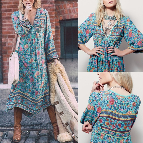 Dresses & Skirts - Summer Beach Sundress Boho Evening Party Cocktail